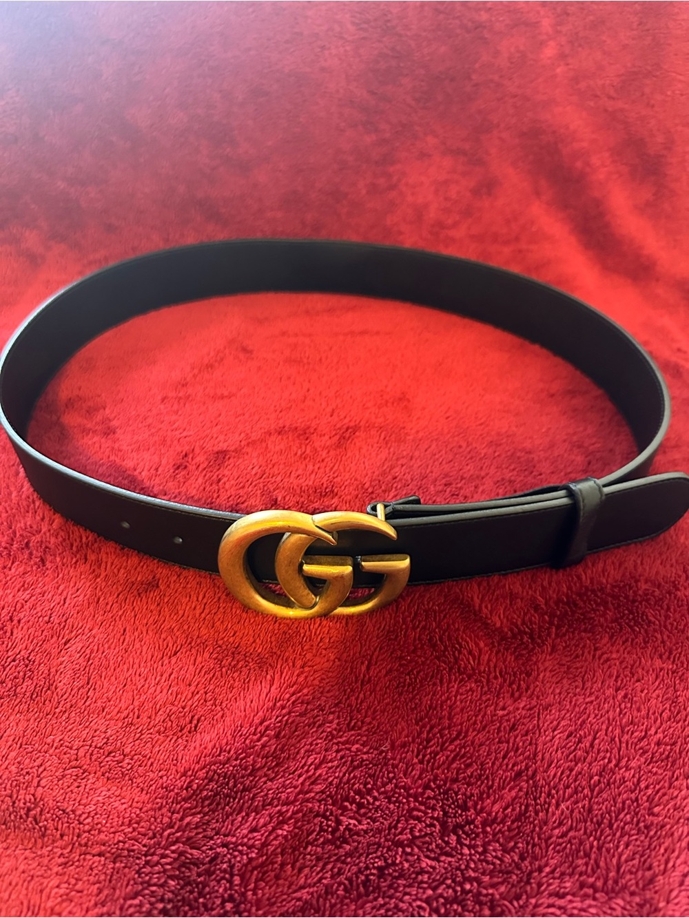 Gucci GG Marmont Wide Belt — Like New Authentic - Picture 2 of 9